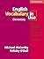 English Vocabulary in Use, elementary, With Answers