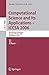 Computational Science and Its Applications - ICCSA 2006: International Conference, Glasgow, UK, May 8-11, 2006, Proceedings, Part I (Lecture Notes in Computer Science, 3980)