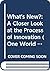What's New?: A Closer Look at the Process of Innovation (One World Archaeology, 14)