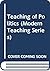 The teaching of politics, (...