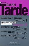 Œuvres, Tome 1:  La Logique Sociale, Volume 2