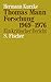 Thomas-Mann-Forschung, 1969...