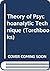 Theory of Psychoanalytic Technique (Torchbooks)
