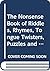 The Nonsense Book of Riddles, Rhymes, Tongue Twisters, Puzzle... by Duncan Emrich