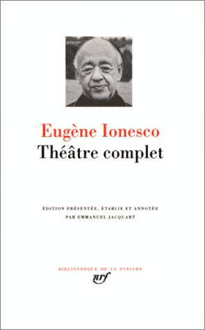 Ionesco : Thétre complet Ionesco, Eugène (Hardcover)