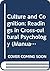Culture and cognition: readings in cross-cultural psychology, (Methuen's manuals of modern psychology)