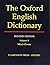 THE OXFORD ENGLISH DICTIONARY by John Andrew Simpson