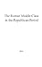 The Roman Middle Class in the Republican Period