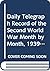 The Daily Telegraph record of the Second World War: Month by month from 1939 to 1945