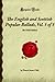 The English and Scottish Popular Ballads, Vol. 5 of 5: The Child Ballads