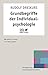 Grundbegriffe der Individualpsychologie.
