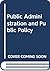 Public administration and p...