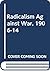 Radicalism Against War, 190...