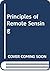 Principles of remote sensing