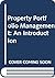 Property Portfolio Management: An Introduction