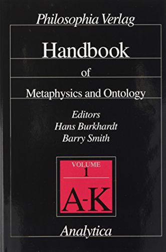 Handbook of Metaphysics and Ontology (Analytica (Philosophia Verlag).)