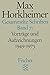 Gesammelte Schriften VII: Vorträge und Aufzeichnungen 1949-1973. 1. Philosophisches 2. Würdigungen 3. Gespräche (Fischer Taschenbücher Allgemeine Reihe)