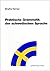 Praktische Grammatik der schwedischen Sprache