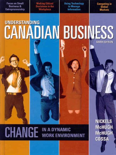 Understanding Canadian Business (Hardcover)