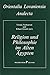Religion und Philosophie im Alten Agypten (Orientalia Lovaniensia Analecta)