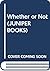 Whether or Not (JUNIPER BOOKS)