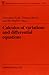 Calculus of Variations and ...