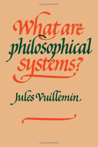 What Are Philosophical Systems? (Hardcover)