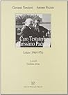 Caro testatore, carissimo padrino: Lettere (1966-1976) (Il diaspro) (Italian Edition)