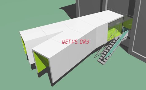 Wet Vs. Dry: Pavillion for an Exhibition on Chess & Go, Avignon, France 2000 (Hardcover)