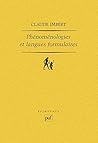 Phénoménologie et langues formulaires