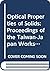 Optical Properties of Solids: Proceedings of the Taiwan-Japan Workshop on Solid-State Optical Spectroscopy, National Central University, Chung-Li, T