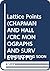 Lattice Points (CHAPMAN AND HALL /CRC MONOGRAPHS AND SURVEYS IN PURE AND APPLIED MATHEMATICS)