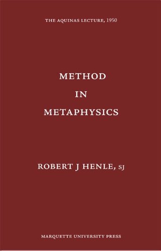 Method in Metaphysics (Aquinas Lecture 15)