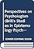 Perspectives on Psychologism (Brill's Studies in Epistemology Psychology and Psychiatry)