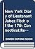 The New-York diary of Lieutenant Jabez Fitch (Eyewitness accounts of the American Revolution)
