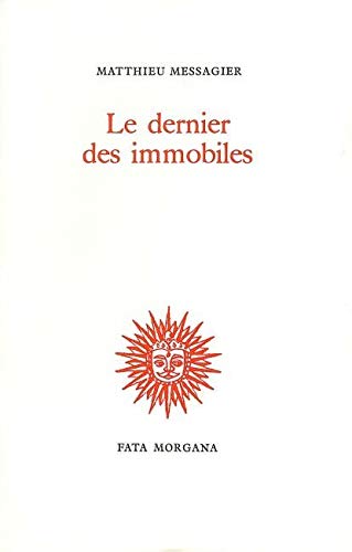 Le dernier des immobiles (Paperback)