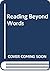 Reading Beyond Words