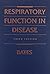 Respiratory function in disease;: An introduction to the integrated study of the lung