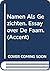 Namen Als Gezichten. Essay over De Faam. (Accent) (Dutch Edition)