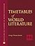 Timetables of World Literature
