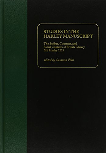 Studies in the Harley Manuscript (Teams Varia)