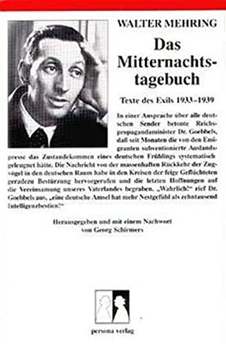 Das Mitternachtstagebuch: Texte des Exils 1933-1939 (Paperback)