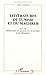 Littératures de Tunisie et du Maghreb: suivi de Réflexions et propos sur la poésie et la littérature
