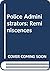 Police Administrators by S.K. Ghosh
