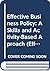 Effective Business Policy by Alan H. Anderson