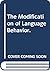 The Modification of Language Behavior.