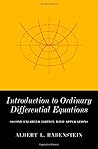 Introduction to Ordinary Differential Equations