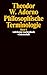 Philosophische Terminologie: Band 1