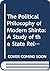 The Political Philosophy of Modern Shinto: A Study of the State Religion of Japan