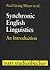 Synchronic English Linguistics. An Introduction.